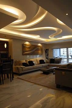 False Ceiling Services – POP & Gypsum Work for Homes & Offices