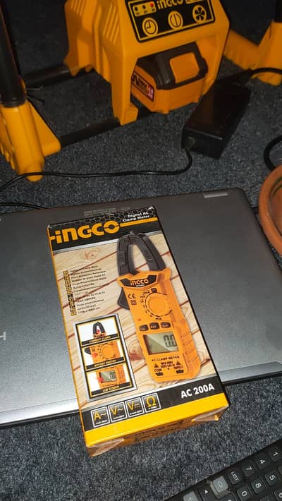 INGCO digital AC clamp meter