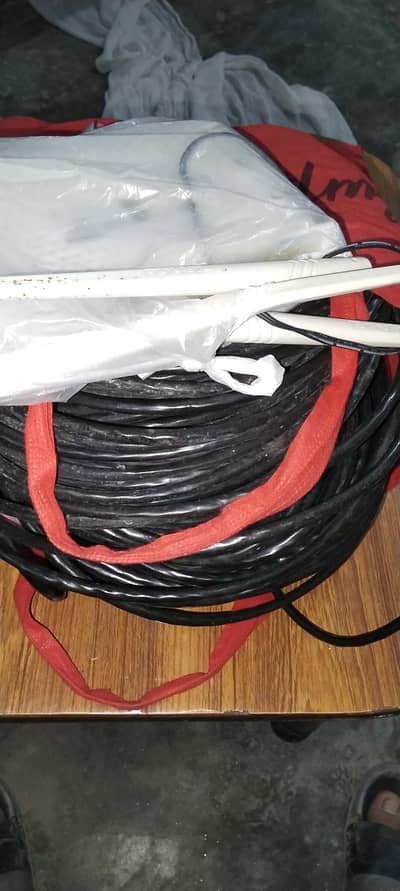 net wire 120foot long new some days use