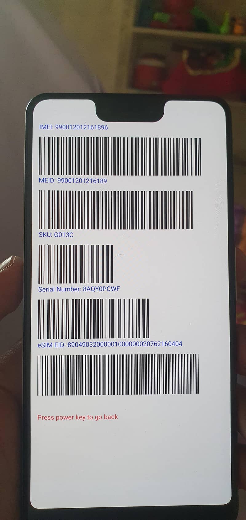 Google Pixel 3 XL panel 0