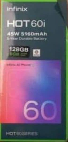 Infinix hot 60i 8+8/256 GB