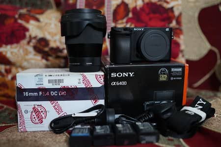 Sony 6400 With 16mm Lens