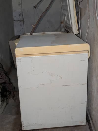 double door freezer and refrigerator