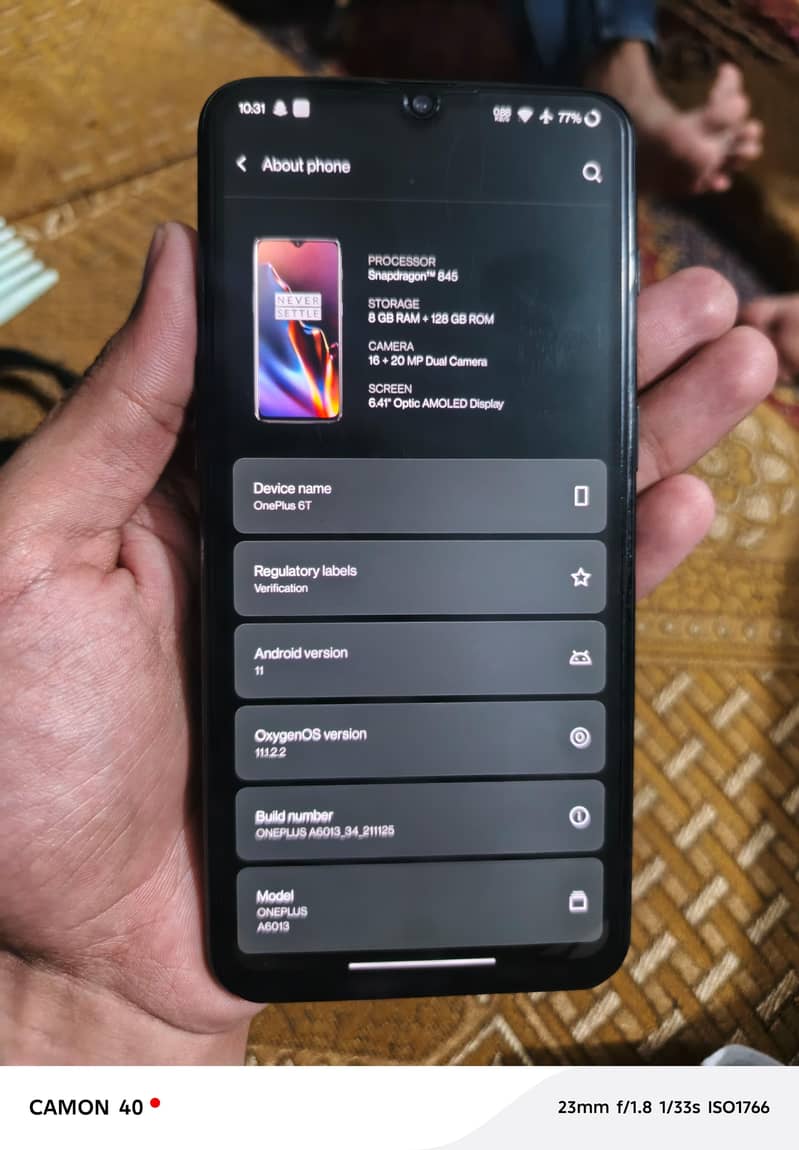 OnePlus 6T 7