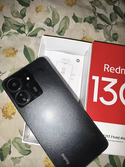 Redmi 13C 6GB ram 128 GB memory