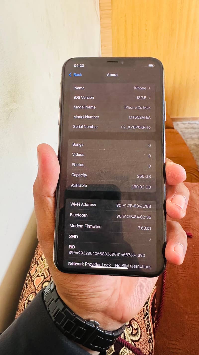 IPhone XS Max 3