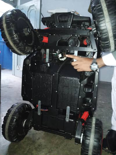 Baby car automatic and manual function