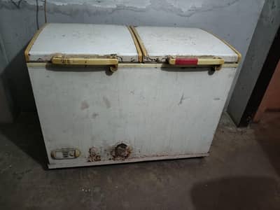 deep freezer . two doors