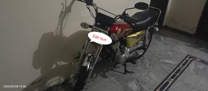 Honda 125 Gold edition self start 2024