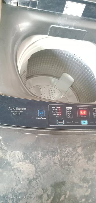 haier automatic washing machine modelHMW_120_826