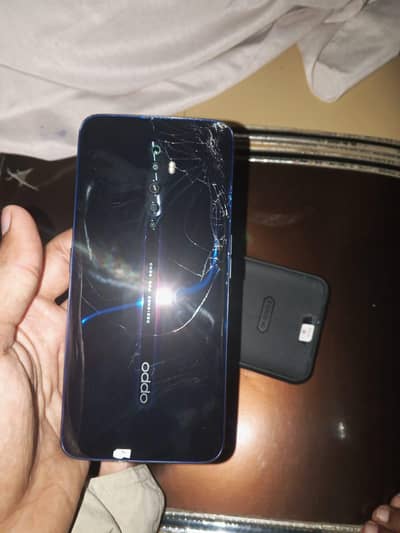 oppo Reno 2z back glass me crack hai bss All ok