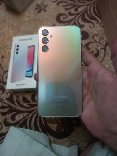 Samsung A24 8gb 128gb with box