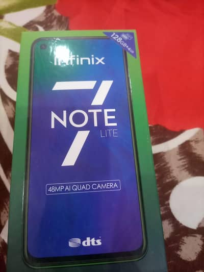 INFINIX NOTE LITE 4GB RAM 128GB STORAGE URGENT SALE