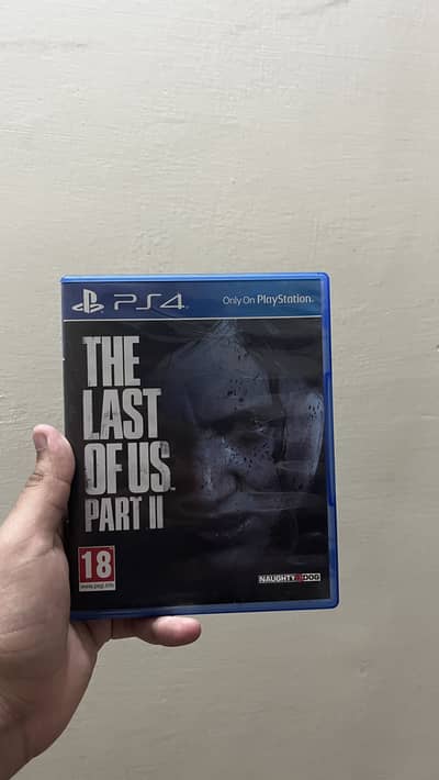 Last of Us Part 2 ps4 game cd disk