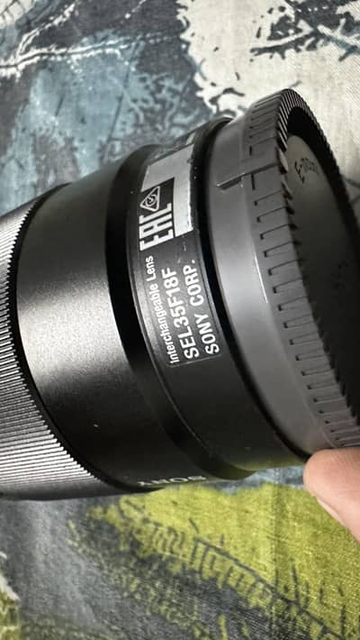 Sony A7iii with Sony 35mm 1.8 with box's