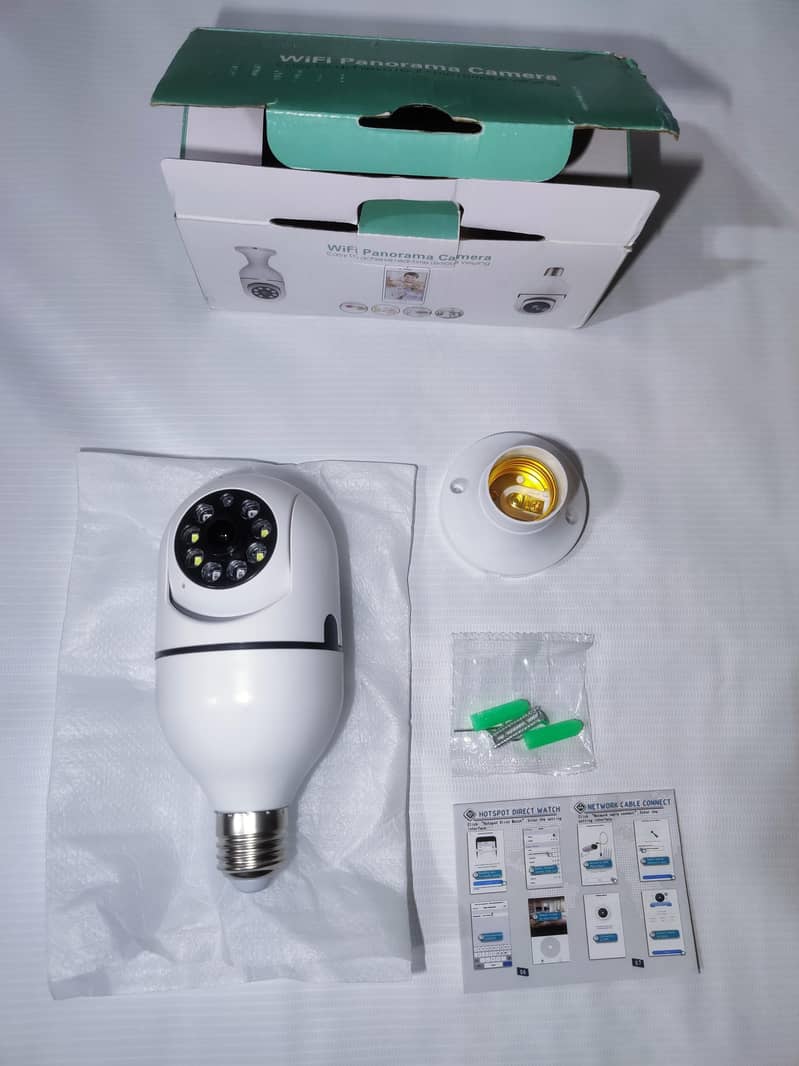 Wifi bulb camera 0