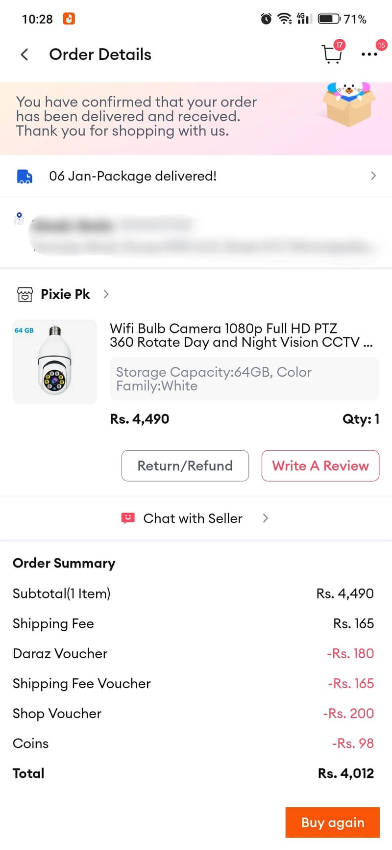 Wifi bulb camera 5