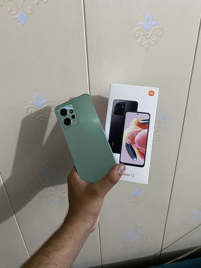 Redmi note 12 128 gb pta approved with complete box