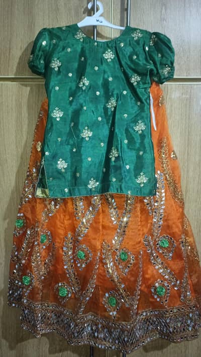 Girls Traditional Party Wear - Matching Mehndi Outfits - Rawalpindi