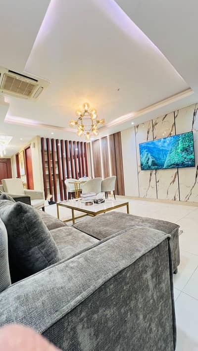 Luxury 01 Bed Apartment Per Day Rent in Gold Crest DHA Ph-4