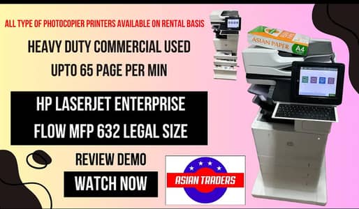 HP 4345 630 4555 62665 632 Photocopier Printer at Unbeatable Rs Rental