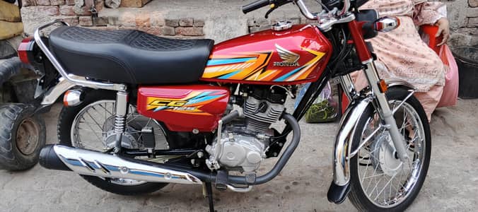 Honda 125 All Punjab num