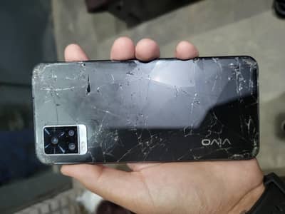 vivo v20 back break or screen shaded or minor break s8/128