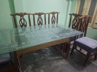 dining table set for sale with 6 chair