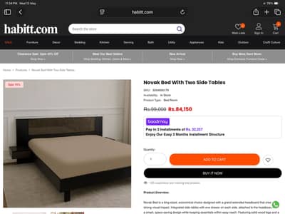 Bed in low price