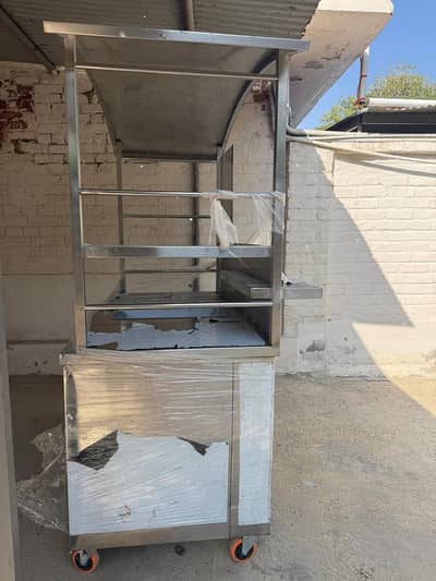 Brand New Stainless Steel Fast Food Stall For Sale