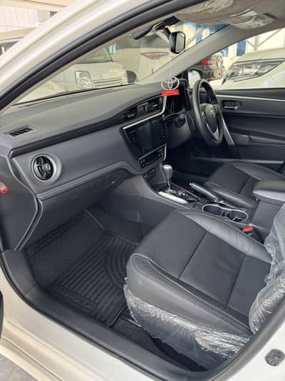 Toyota Altis Grande X Black Interior