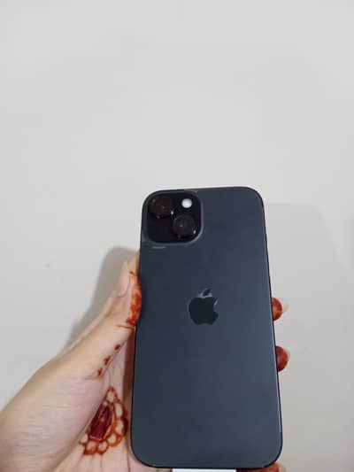 Iphone 15 with box and cable 128