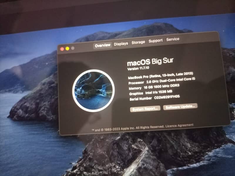 Macos new condition 1