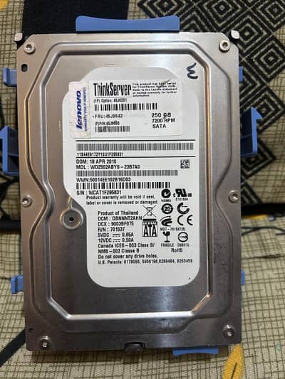 250 Gb Hardisk