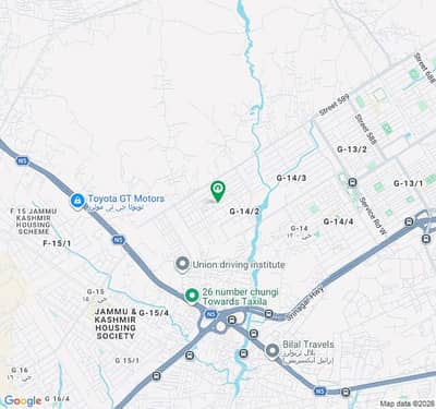 35x70 Residential Plot Available for Sale in G-14/2 Islamabad Street no 88 at Ideal Location