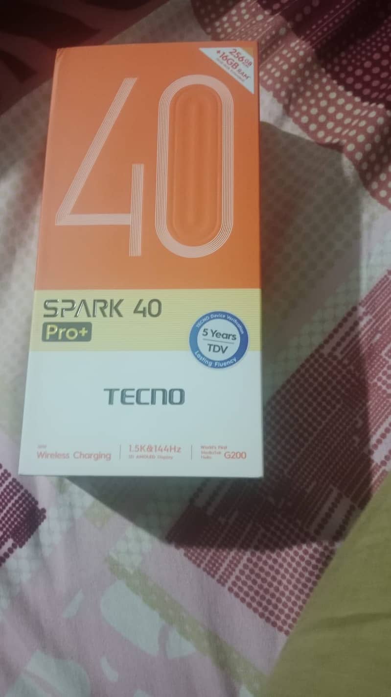 Tecno spark 40pro plus 2