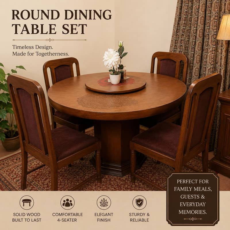 Round Dining Table 0