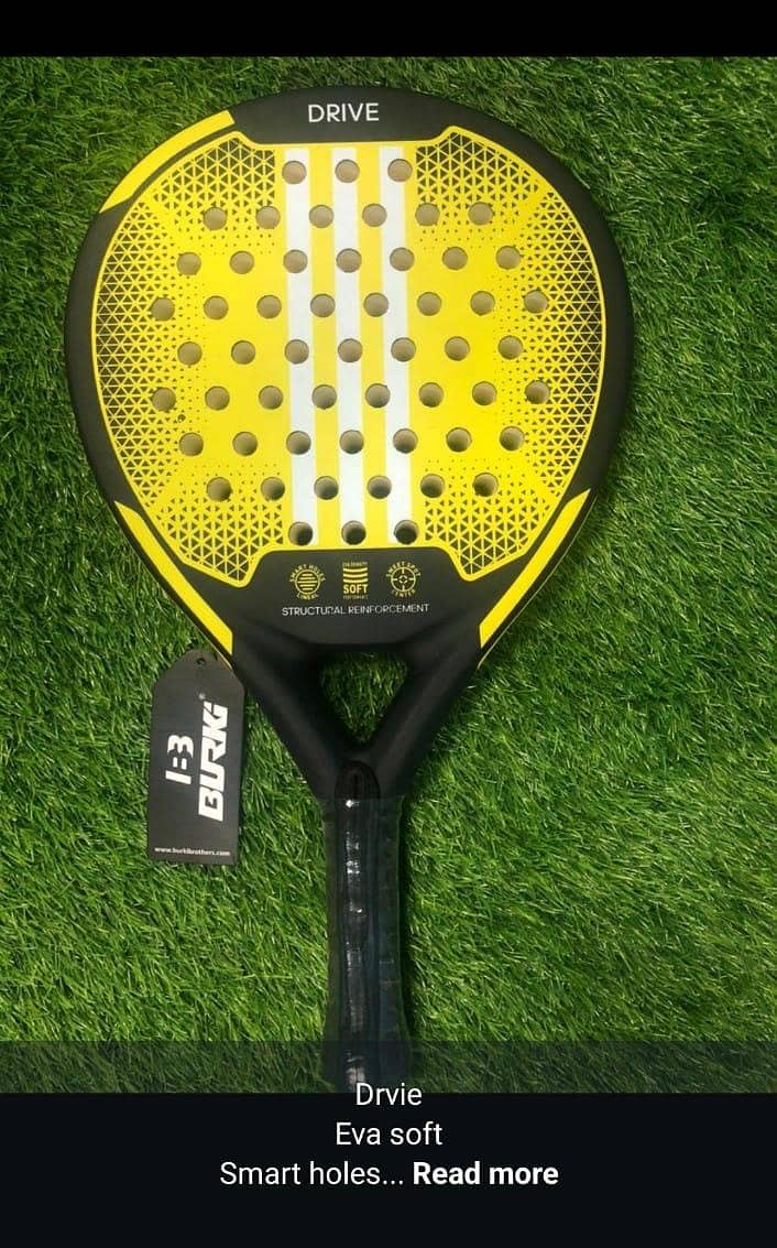 Branded padel Rackets 6
