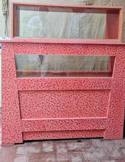 Glass display Counter/ Rack for- Mobile shop/ General store / Home use