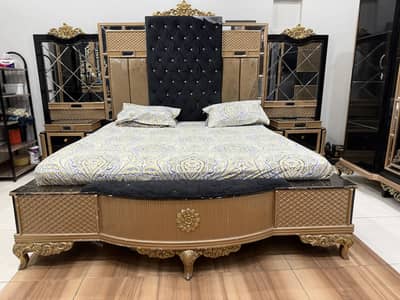 Bed set full furniture