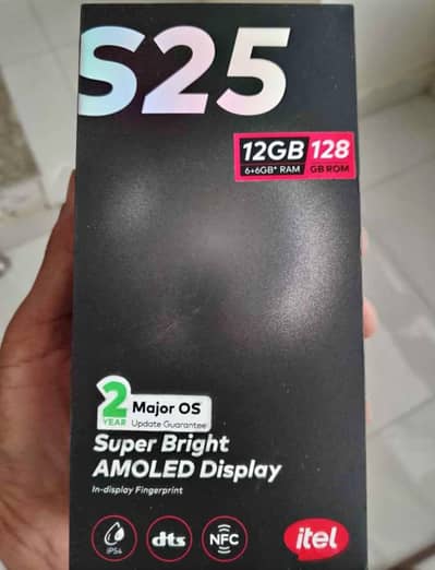 ITEL S25 WITH BOX