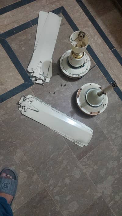 2 silver fan 4500+4500