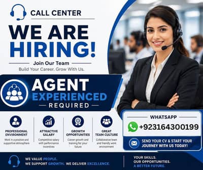 Need agents for Inbound campaign