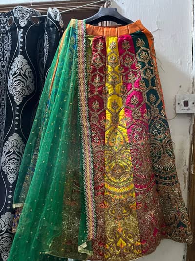 lehnga with dubata