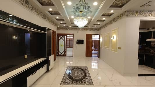 Gulshan Iqbal block 7 Brand New 500 square yards 1st floor Portion For Rent 3 Bed DD  Separate intrance Demand 2 Lac *Code(16409)*