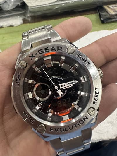 X-Gear Watch (Digital + Analog)