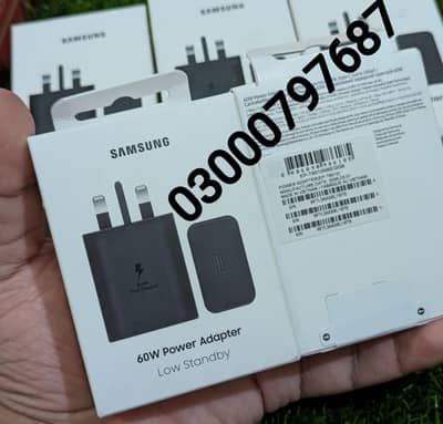 Samsung 60W Original Super Fast Charger 3.0 Galaxy S26 Ultra Adapter w
