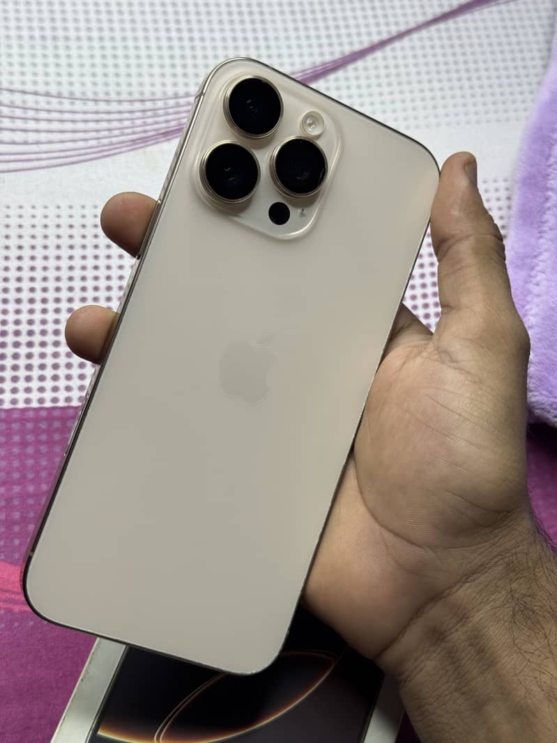 16 pro max desert titanium 6