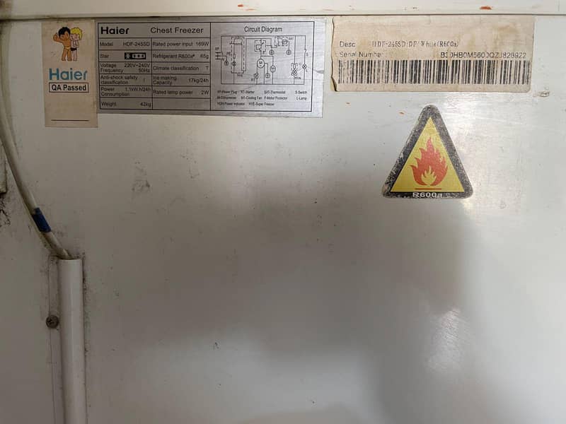 single door deep freezer 2