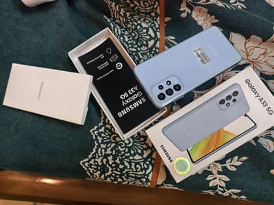Samsung A33 5G in full packing brand new condition 128gb